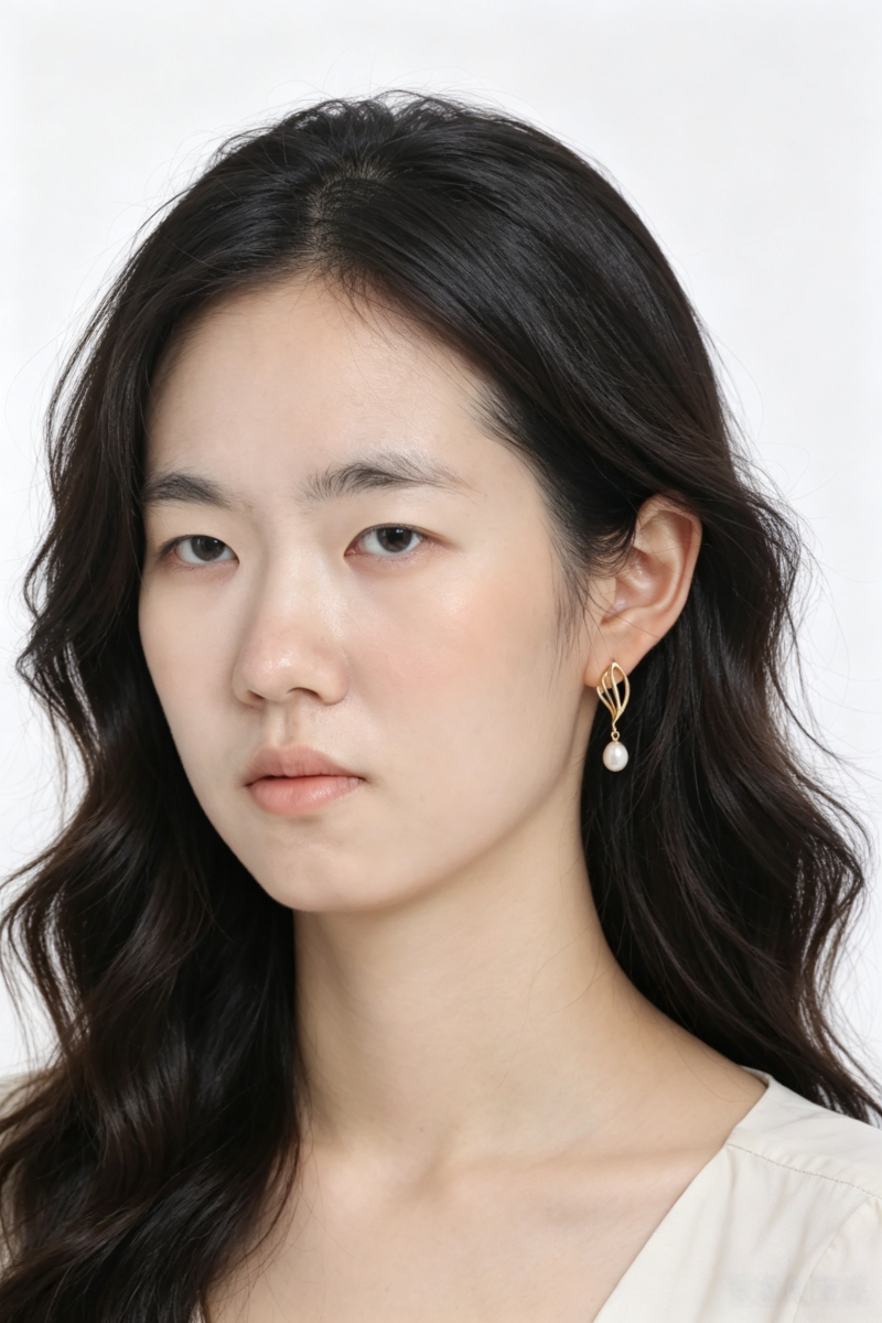 Women Fashion S925 Sterling Silver Dangle Earrings 24K Gold Plated Hollow Butterfly Wing Inlaid Natural Pearl Earring Daily Gift