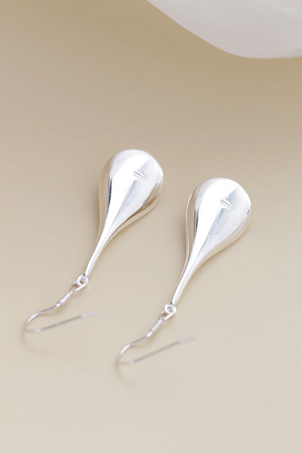 Retro Style Charm Natural Freshwater Pearl Authentic 925 Sterling Silver Long Earrings Trendy Lady Wedding Party Fine Jewelry