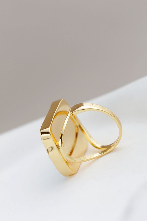 Authentic 925 Sterling Silver Rings Inlaid Natural Baroque Pearl 18K Gold Plated Adjustable Ring Lady Fashion Jewelry Gift