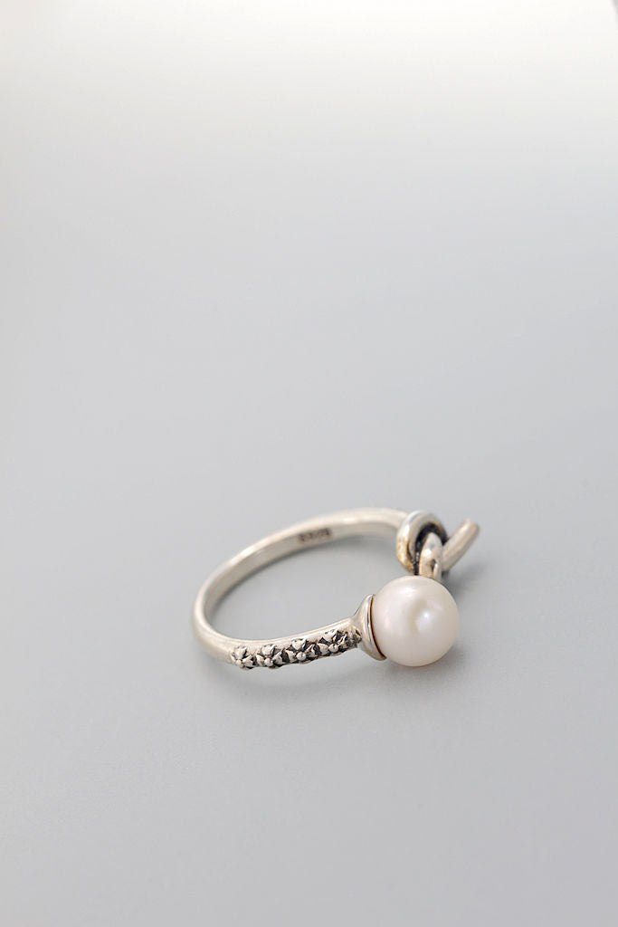 Authentic 925 Sterling Silver Ring Inlaid Natural Freshwater pearl Opening Adjustable Rings Handmade Creative Fine Jewelry Gift